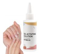 Diluant pour vernis à ongles - 60 ml - Diluant avec compte-gouttes pour vernis épais | Restaure la consistance de la des ongles, ravive les vernis à ongles séchés pour une application lisse