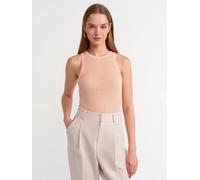Dilvin Tops en tricot pêche, Taille XS-XL