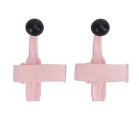 Dilwe 1 Paire Entraîneur de Doigt de Piano, Caoutchouc Piano Posture de la Main de Position de Positionnement pour la Pratique (PINK)