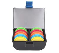 Dilwe 10 Pièces/Boîte Ronde Rebobineuse Mousse EVA Ligne de Pêche Stockage Bobines de Mousse Enroulement Conseil Outil Accessoires de PêcheAutres Outils de pêche Ainsi Que des Accessoires