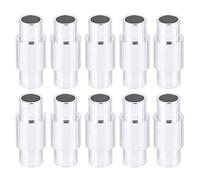 Dilwe 10 pièces Manchon de Patin en Alliage d'aluminium roulement de Roue de Patin à intervalles échelonnés Remplacement de Patinage en Ligne