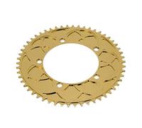 Dilwe 130bcd Chain de Vélo 54T Facile à Installer des Tranches Individuelles pour Les Vélos de Route, Performance de Résistance à la Corrosion (Titane)