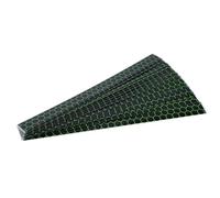 Dilwe 15 Pièces Enveloppes de Flèches de Tir à l'arc, Autocollant Adhésif Double Face avec Application Thermorétractable, Universel pour Accessoires de Flèche de Chasse et Cadeau pour