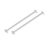 Dilwe 2 pcs RC Arbres de Transmission, 101mm métal RC Voiture Chien os Arbres de Transmission RC Accessoires pour FS 53633/51805/51806 1/10 échelle RC Voiture(583104T Argento)