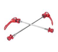 Dilwe 2 Pièces Levier de Brochette à Dégagement Rapide Durable pour Brochettes de Moyeu de Roue de Vélo de Montagne et de Route, Applicable à 99% de Montagne, Matériau en Acier allié D'aluminium