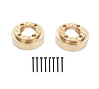 Dilwe 2PCS Brass RC Wheel Block Block Counterwepwepgrade Pièces de Remplacement pour MK07 1/7 RC