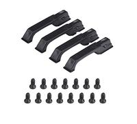 Dilwe 4pcs poignées de Porte en Plastique de Simulation pour Traxxas -4 D90 SCX10 1/10 RC Crawler Voiture