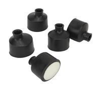 Dilwe 5 Pièces Filtre à Air de Voiture RC, Caoutchouc, éponge Filtre à Air de Voiture télécommandé Filtre à Air de Voiture à Essence RC pour Voiture HSP 1/10 RC