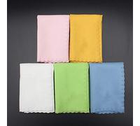 Dilwe 5pcs Chiffons de Nettoyage de Guitare, Chiffon de Nettoyage en Microfibre pour Guitare Piano Violon Clarinette Trompette Instrument de Musique Nettoyage, Réparation, Entretien