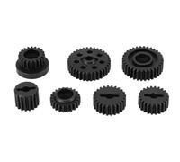Dilwe 7 Pièces Engrenage RC, Engrenages de Voiture en Acier Remplacement D'engrenage de Boîte de Transmission pour Modèle Absima Sherpa 1/10