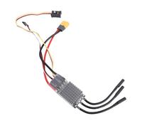 Dilwe 80A RC Brushless ESC, 2 à 6S 80A Réglable Bec Sortie Contrôleur de Vitesse électronique pour SCX10 1/8 1/10