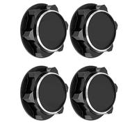 Dilwe Accessoires RC, 2 Couleurs, écrous de Roue Hexagonaux en Alliage D'aluminium Léger 17mm écrou Hexagonal Anti-poussière en Vrac pour Voiture 1/8 RC (Le Noir)