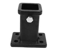 Dilwe Adaptateur d'Attelage de Remorque, Acier moulé, Attelage Universel Robuste, Tube carré de 2 Pouces, Convient à la Plupart des Camionnettes