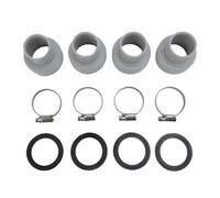 Dilwe Adaptateur de Connecteur de Pompe de Filtre de Piscine, Connecteur de Tuyau de 1,25 à 1,5 Pouces, Conception Conviviale, Fonction Optimale, Adaptateur de Remplacement de Connexion de Tuyau