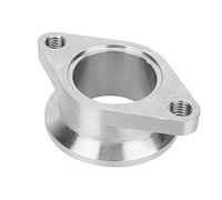 Dilwe Adaptateur de en Acier Inoxydable Universel Adaptateur de en Bande en V de Usure de Dérivation 1,5 Pouce à 1,7 Pouce de Bande en V en avec Couleur Argentée pour un Ajustement