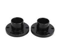 Dilwe Adaptateur de Moyeu d'arbre d'essieu en Alliage 'acier, Support de Pignon de Disque de Frein 'essieu Arrière 32mm 31T 6 Boulons pour ATV Go Kart Quad Bike