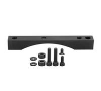 Dilwe Adaptateur de siège de Conversion de Frein à Huile, avec vis Base de Connexion de Frein à Disque Efficace pour XTECH Zoom jusqu'à M365