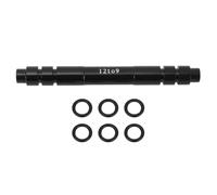 Dilwe Adaptateur D'essieu de la Fourche de Roue à Vélo, Alliage en Aluminium de 12 Mm à 9 Mm à Travers la Conversion de L'adaptateur de Brochette du Moyeu à Libération Rapide de (100mm)