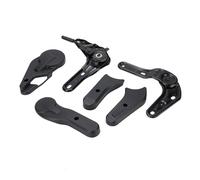 Dilwe Ajusteur d'angle de chaise en métal et ABS de 30 à 180 degrés de précision 2,8 degrés Bras de contrôle avant facile à installer pour camping-car, camion, chariot élévateur, chaise de bureau