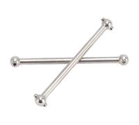 Dilwe Arbre D'entraînement RC, Arbre de Joint D'hélice Léger en Alliage D'aluminium avec Une durabilité élevée, Conçu pour Les Voitures Télécommandées HS18301 18302 18303 18304 18311