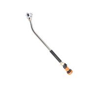 Dilwe Baguette D'arrosage pour Tuyau D'arrosage avec Interrupteur à Pression sans Effort pour un Entretien Facile des Plantes, en Acier Inoxydable et Aluminium Durables, 1 unité (60CM)