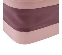 Dilwe Baignoire Pliable pour les Pieds, Bassin de Spa Portable en Silicone avec Poignée Confortable pour la Relaxation et le Massage des Pieds, Idéal pour une Utilisation à la Maison et en Extérieur