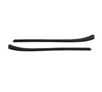 Dilwe bande de pare-brise Bande Décorative de Pare-brise de Voiture, 2PCS Garniture de Pare-brise auto saute-vent