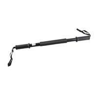 Dilwe Barre de Bras à Ressort électrique, Barre d'exercice à Ressort de 20 Kg, Barre de Renforcement des Bras Noire Haute Résistance avec Exercice Abdominal pour Le Fitness à la Maison