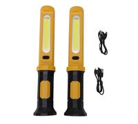 Dilwe Barre Lumineuse de Travail Mécanique, Lampe de Travail LED Magnétique Rechargeable Sous le Capot avec Crochets, 3 Modes D'éclairage et Détection de Mouvement pour Atelier