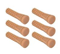 Dilwe Bâton en Caoutchouc Souple pour épiler Les Poils de Volaille, 50 Pièces pour Poulets, Canards, Oies, 3,66x0,98 Pouces (Rose jaunâtre)