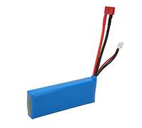 Dilwe Batterie au Lithium de Voiture Télécommandée, 7.4v 3000mAh Batterie au Lithium de Voiture Modèle RC Rechargeable pour Voiture 144001 1/14 RC
