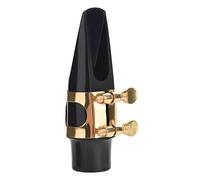 Dilwe Bec de saxophone alto, bec professionnel noir pour saxophone jazz instrument de musique