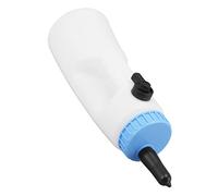 Dilwe Biberon pour Veau de 2,5 L, Durable, avec Valve de Contrôle, pour une Alimentation Pratique du Lait dans les Fermes D'élevage, Matériau PE