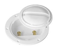 Dilwe Boîte de Jonction de Pêche Marine Boîte de Jonction de Roue électrique en Cuivre ABS DC 6V à 36V Cache de Fil étanche Installation Facile pour les Bateaux de Pêche en Mer Utilisation