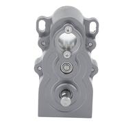 Dilwe Boîte de Vitesses RC, Boîte de Vitesses Verticale en Alliage D'aluminium CNC pour Voiture Télécommandée SCX10 à L'échelle 1/10, avec Rapport de Vitesse Réglable et Système de (Ti Couleur)