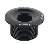 Dilwe Boulon de Bras de pédalier,vis de Bras de manivelle de Bicyclette d'alliage d'aluminium