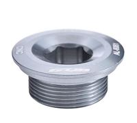 Dilwe Boulon de Bras de Pédalier, Vis de Bras de Manivelle de Bicyclette en Alliage d'Aluminium, Boulon de Fixation de Manivelle pour Pédalier (Titane)