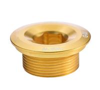 Dilwe Boulon de Manivelle de Vélo, Boulon de Bras de Pédalier Accessoire de Boulon de Pédalier en Alliage d'Aluminium pour Le Vélo de Montagne de Vélo de Route VTT(Or)