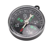 Dilwe Boussole de Poche Portable, Mini Boussole à Boutons à Châssis Rond Classique avec échelle Claire pour Le Camping en Plein Air, la Chasse, la Randonnée, la Randonnée