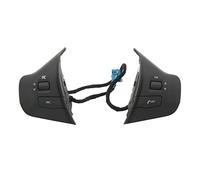 Dilwe Bouton de Commande de Volant, Bouton de Commande de Volant ABS OEM 98084115ZD, Remplacement Direct, Ajustement Précis, Fonctionnement Stable pour les Conducteurs de 208 2008 308SW
