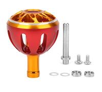 Dilwe Bouton de Poignée de Moulinet de Pêche 42mm, Bouton d'alimentation, Pièce de Rechange, Alliage D'aluminium Durable