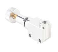 Dilwe Bouton de Valve de Dosage Réglable, Valve de Dosage de Frein en Alliage d'aluminium, Réglage de 100 à 1000 PSI, Bouton à Filetage Fin, Remplacement pour 260-8419 260-12627