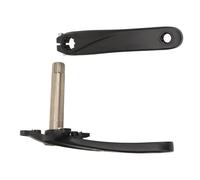 Dilwe Brank de Manivelle de Vélo de Montagne Efficace Ensemble de Manivelles à Vélo Léger en Aluminium en Aluminium intégré pour Différents Terrains, Léger et Durable, Idéal pour Les Cyclistes,