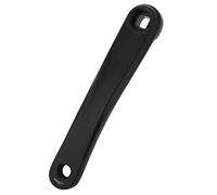 Dilwe Bras de manivelle de vélo, Bras de manivelle en Alliage d'aluminium 170mm vélo Gauche Bras de manivelle à chaîne Unique pièces d'outil de Voyage en Plein air(Blacks Quare Hole)