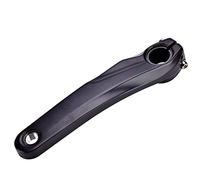 Dilwe Bras de manivelle Gauche en Acier pour vélo de Route 590 610 SLX XT Pédalier Noir