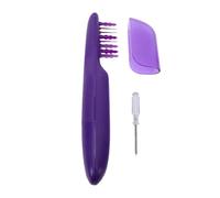 Dilwe Brosse Démêlante électrique pour Cheveux, Dents Rotatives à 360 °, avec Matériau en Alliage ABS, pour Cheveux Secs et Humides Endommagés, Peignage Quotidien des Enfants