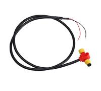 Dilwe Câble d'alimentation NMEA 2000 avec T, Câble Dorsal en Métal ABS M12 5 Broches 1 M, Connexion de Terminaison Plug and Play pour Réseaux Marins Simrad Lowrance Navico