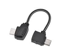 Dilwe Câble de données Pro, Télécommande de Drone pour téléphone Android Câble de données pour Tablette Android avec connecteur USB (pour téléphone Mobile Android)