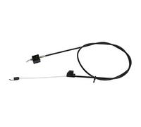 Dilwe Câble d'entraînement Automoteur, Fil d'acier PVC, Câble de Commande 'entraînement de Tondeuse, de 68,75 Pouces, Conduit de 59 Pouces, Extrémités à Ressort et Courbure en Z pour Tondeuse à