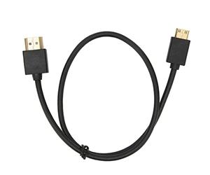 Dilwe Câble HDMI 4K 50CM, Compatibilité Multi-appareils Adaptateur de Câble HD Pratique Portable Léger pour Télévision Haute Définition, Cinéma Maison, Projecteur, Etc.